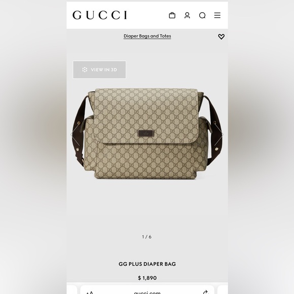 Gucci Diaper bag - Picture 1 of 2